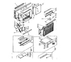 Kenmore 10670640 cabinet parts diagram