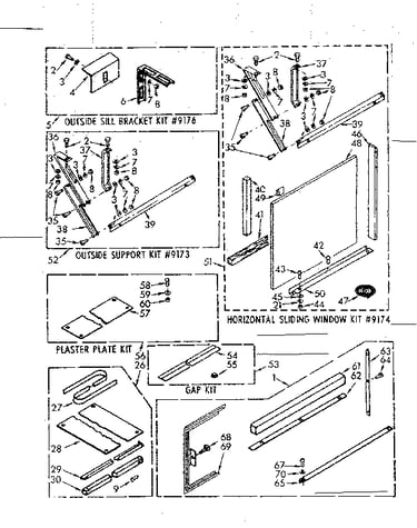 Accessory kit parts
