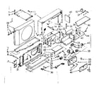 Kenmore 10670700 air flow parts diagram