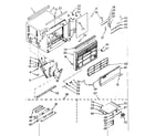 Kenmore 10670720 cabinet parts diagram