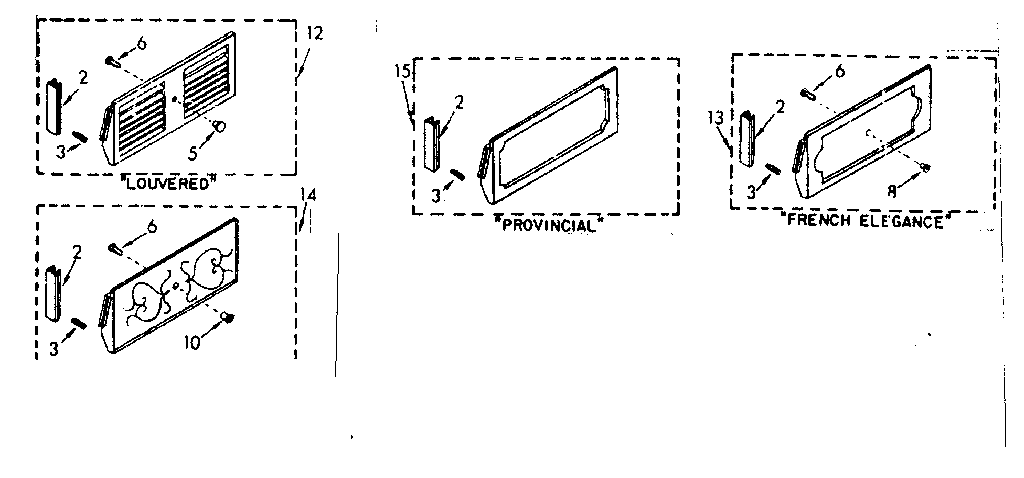 ACCESSORY DECORATOR PANEL KITS