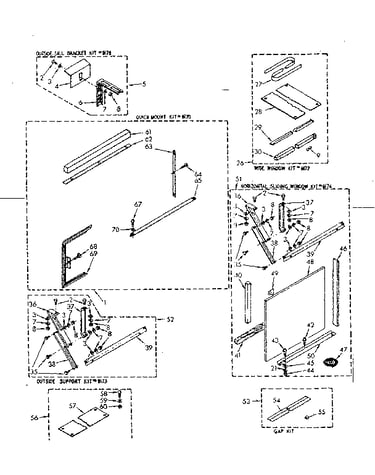 Accessory kit parts