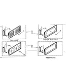 Accessory decorator panel kit parts