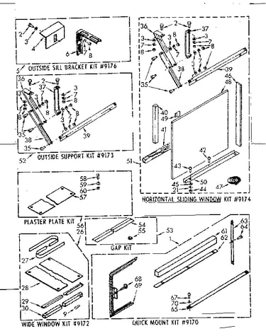 Accessory kit parts