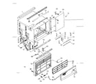 Kenmore 10670780 cabinet parts diagram