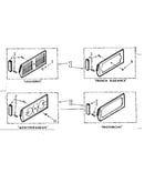 Accessory decorator panel kit parts