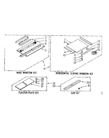 Accessory kit parts