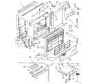 Kenmore 10670820 cabinet parts diagram