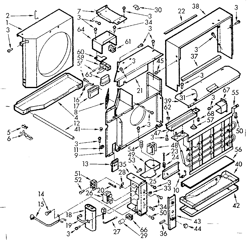 Air flow parts