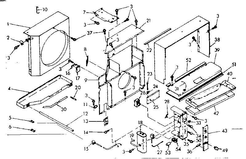 Air flow parts