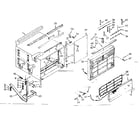 Kenmore 10670920 cabinet parts diagram