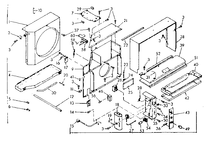 Air flow parts