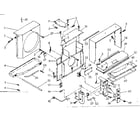 Kenmore 10670961 air flow parts diagram