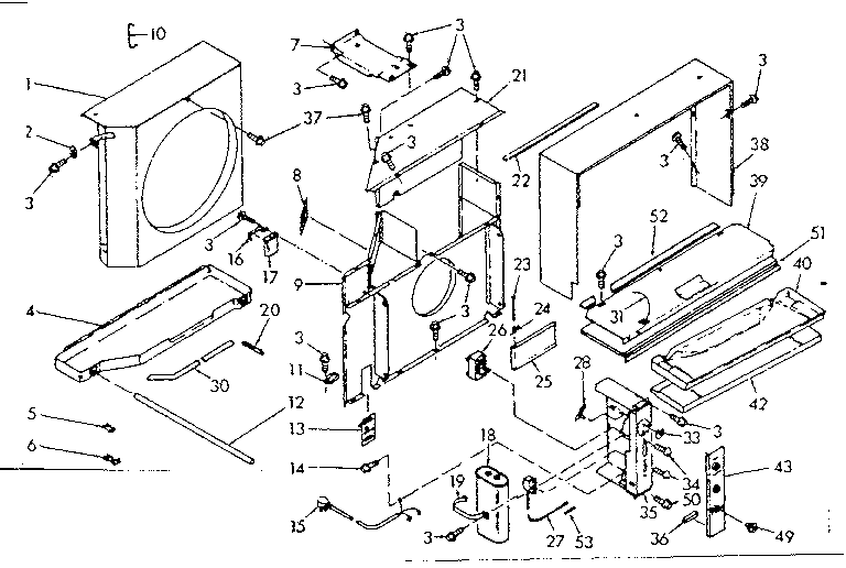 Air flow parts