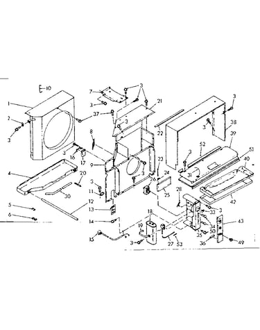 Air flow parts