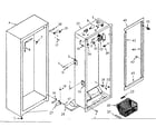 Kenmore 106720120 cabinet parts diagram