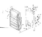 Kenmore 106720140 door parts diagram