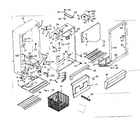 Kenmore 106720240 cabinet parts diagram