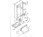 Kenmore 106720300 cabinet parts diagram