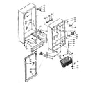 Kenmore 106720420 cabinet parts diagram