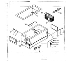 Kenmore 198619540 cabinet parts diagram