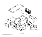 Kenmore 198710130 cabinet parts diagram