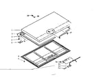 Kenmore 198710210 door parts diagram