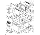 Kenmore 198710690 cabinet parts diagram