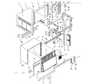 Kenmore 25369320 cabinet & installation parts diagram