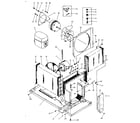 Kenmore 25369320 refrigerating system & air handling parts diagram