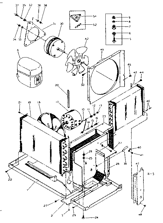 Refrigerating system & air handling parts