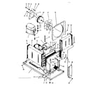Kenmore 25369330 refrigerating system & air handling parts diagram