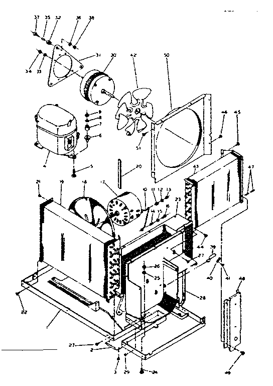 Refrigerating system & air handling parts