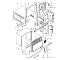 Kenmore 25369331 cabinet & installation parts diagram