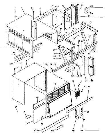 Cabinet & installation parts