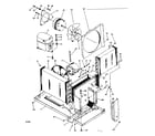 Kenmore 25369331 refrigerating system & air handling parts diagram