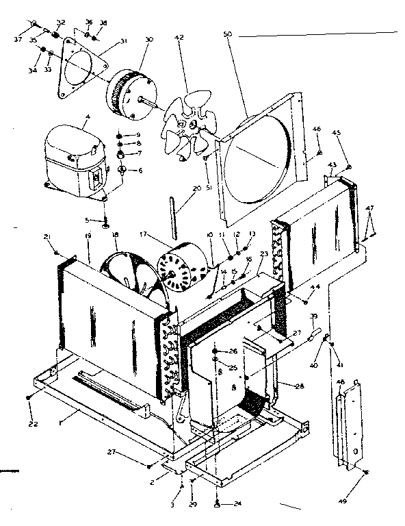 Refrigerating system & air handling parts
