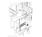 Kenmore 25370320 cabinet & installation parts diagram