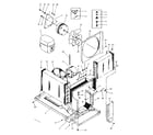 Kenmore 25370320 refrigerating system & air handling parts diagram