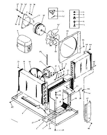 Refrigerating system & air handling parts