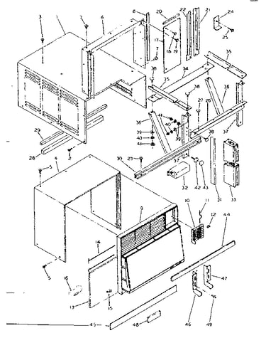 Cabinet & installation parts