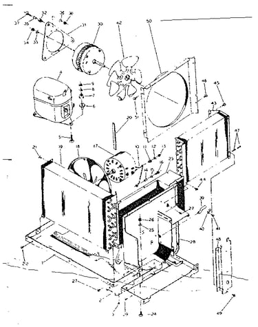 Refrigerating system & air handling parts