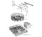 Kenmore 58771500 rack details diagram