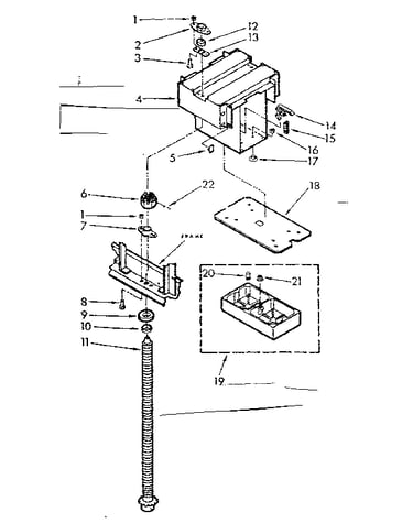 Power screw & ram assembly