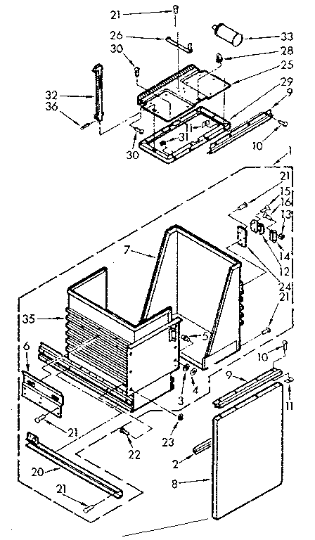 Container & door assembly