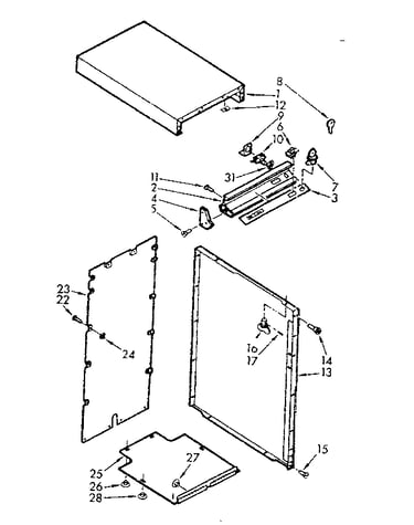 Cabinet & control assembly
