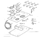 Kenmore 1034153800 counter top and element diagram