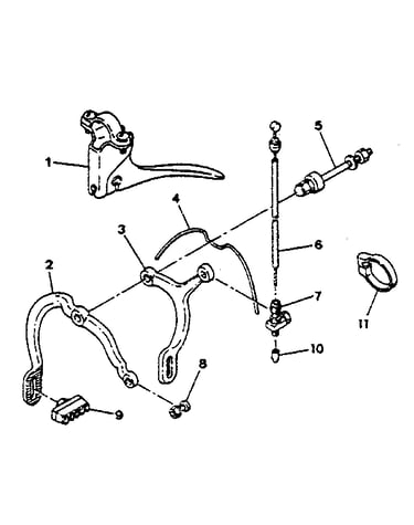 Arai caliper brake