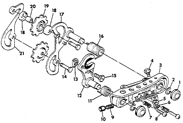 Shimano eagle rear derailleur