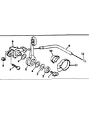 Shimano 5-speed shifter assembly